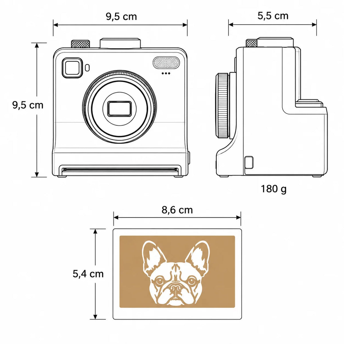 CoffeePrints™ Kaffee Motiv Drucker